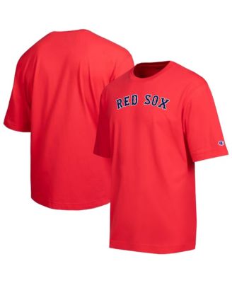 Men's Red Boston Red Sox All Star Chenille Wordmark T-Shirt