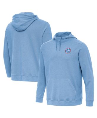 Men's Heather Powder Blue Tennessee Titans Cloud Hoodie