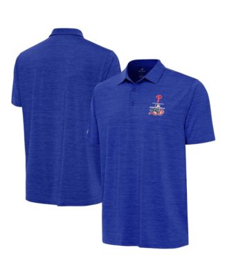 Men's Heather Royal Philadelphia Phillies Celebrating America's 250th Layout Polo Shirt