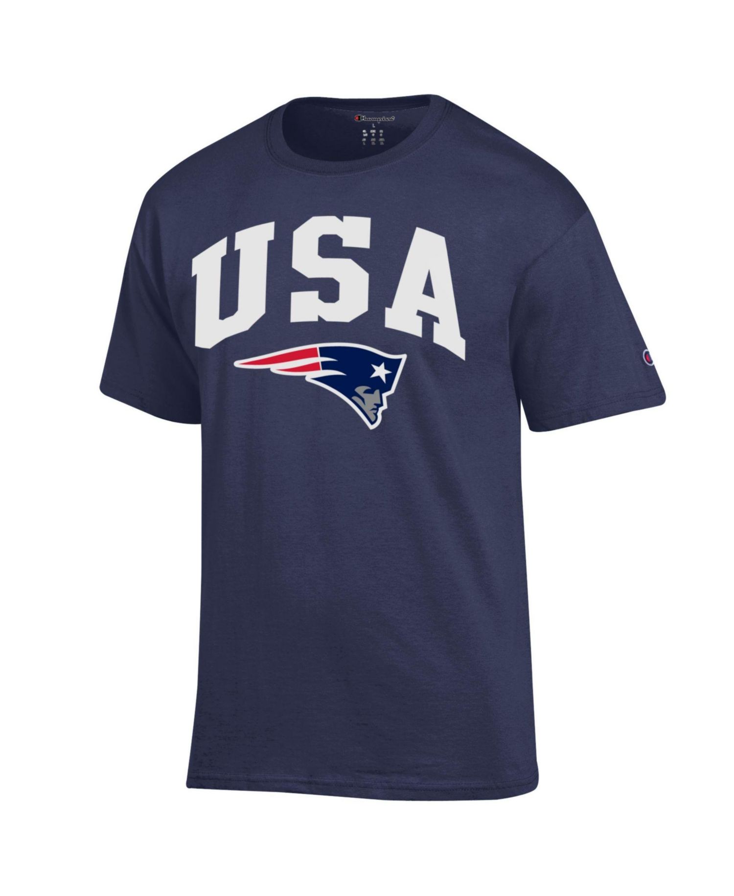 Men's Navy New England Patriots Americana T-Shirt