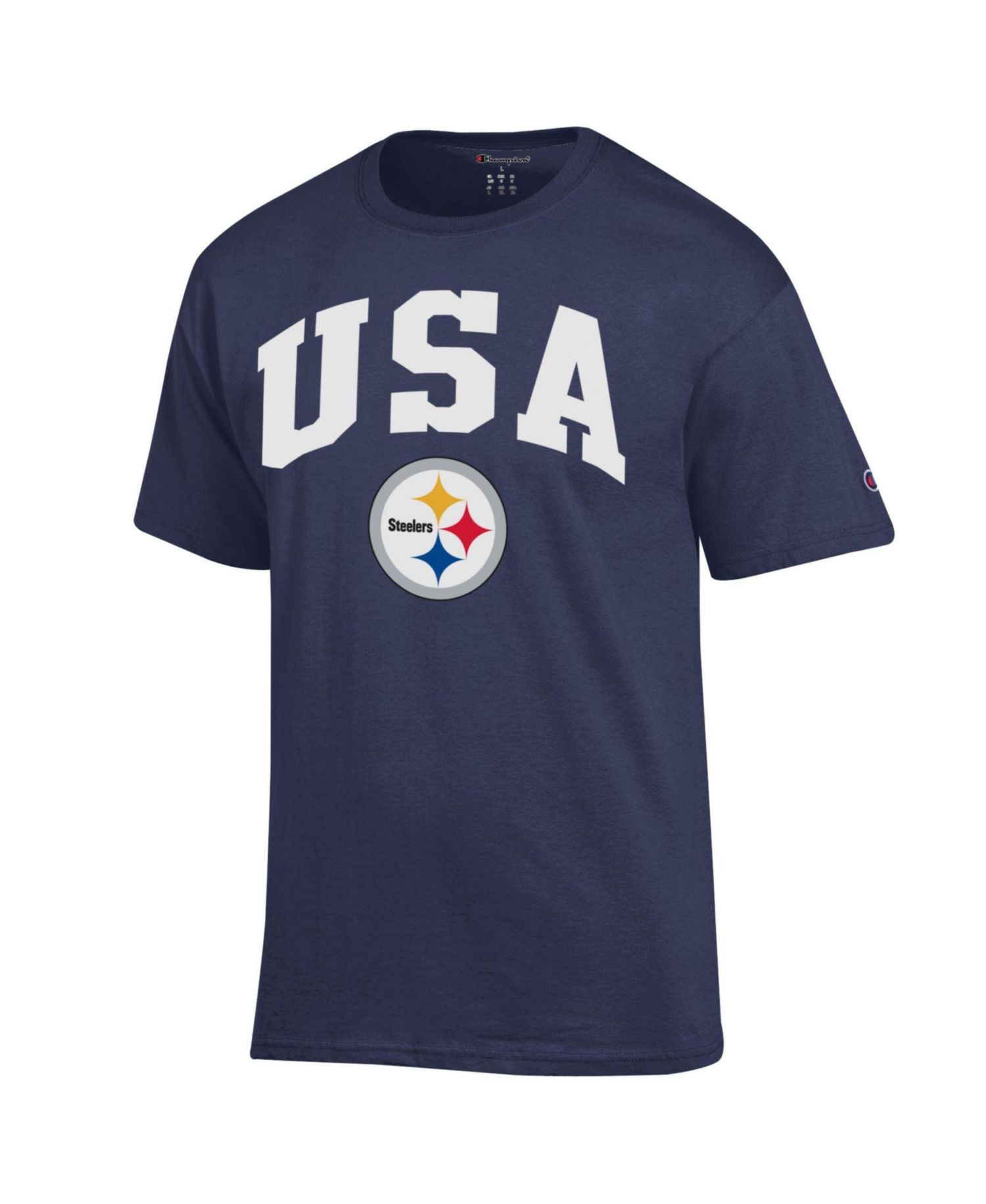 Men's Navy Pittsburgh Steelers Americana T-Shirt