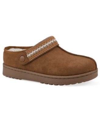 Women's Incast Faux Fur-Lined Clogs