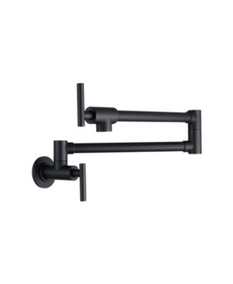 Wall Mount Folding Kitchen Pot Filler Faucet