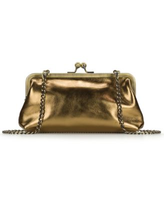 Mini Potenaz Leather Frame Crossbody Bag