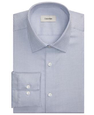 Men's Cotton Stretch Slim-Fit Dress Shirt