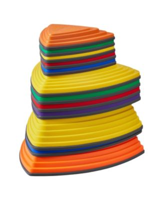 Balance Stepping Stones Non-Slip Sensory Set, 220 lb. Capacity, Ages 3+