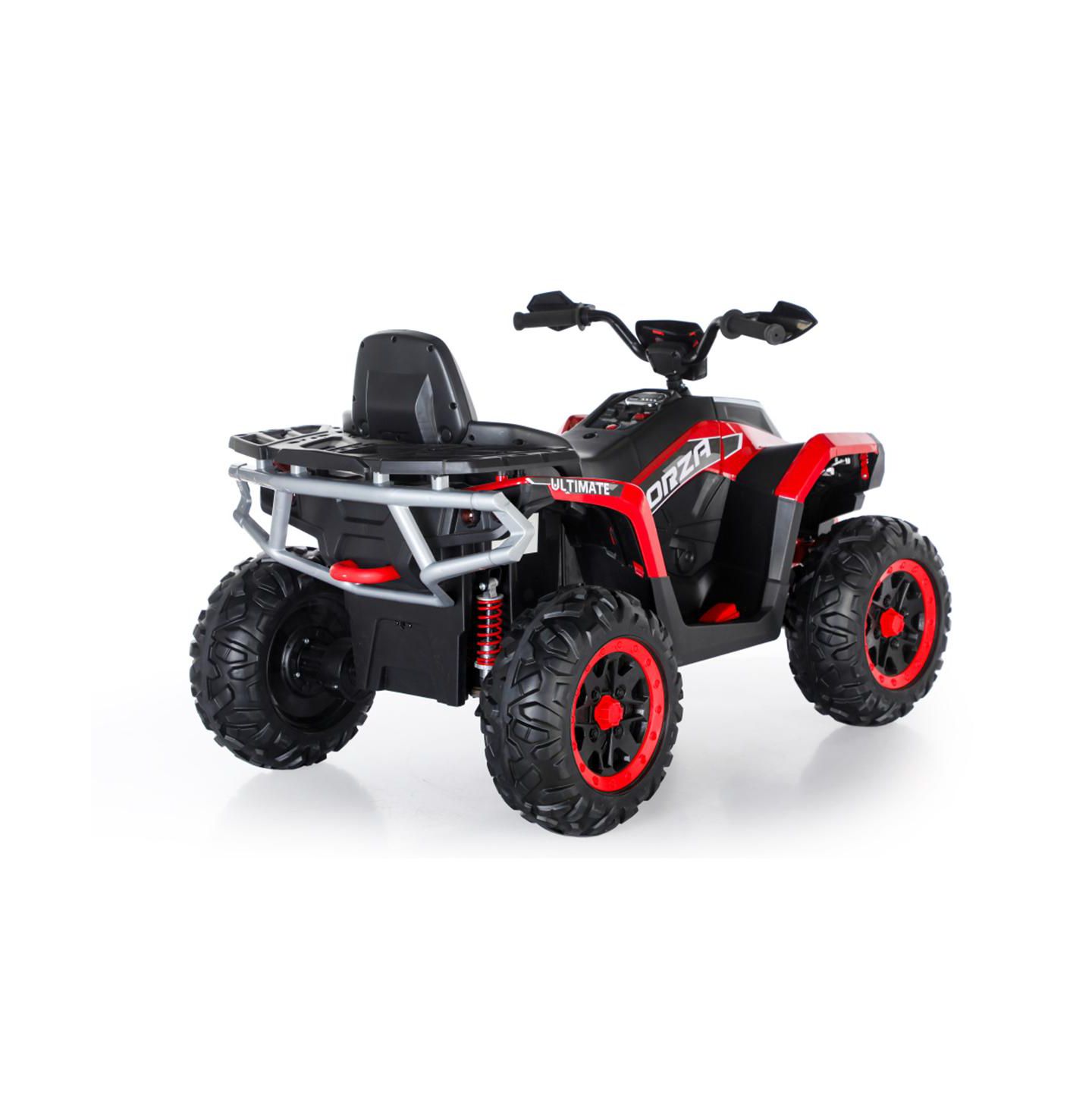Детская игрушка YOBTOP 24V Kids ATV 4 Wheeler 4WD, 4x200W Motors, 2-Seater Ride-On Toy, Ages 3-8, цвет: Красный — фото 4