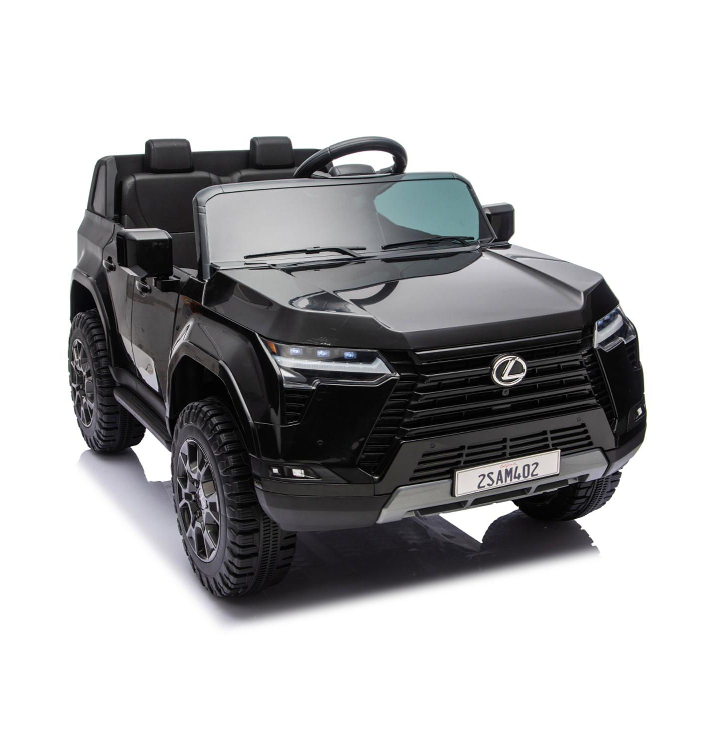 Детская игрушка YOBTOP 24V 2-Seater 2.4G Remote-Control Ride On Car, 110 lbs Capacity, Ages 3-6, цвет: Чёрный — фото 2
