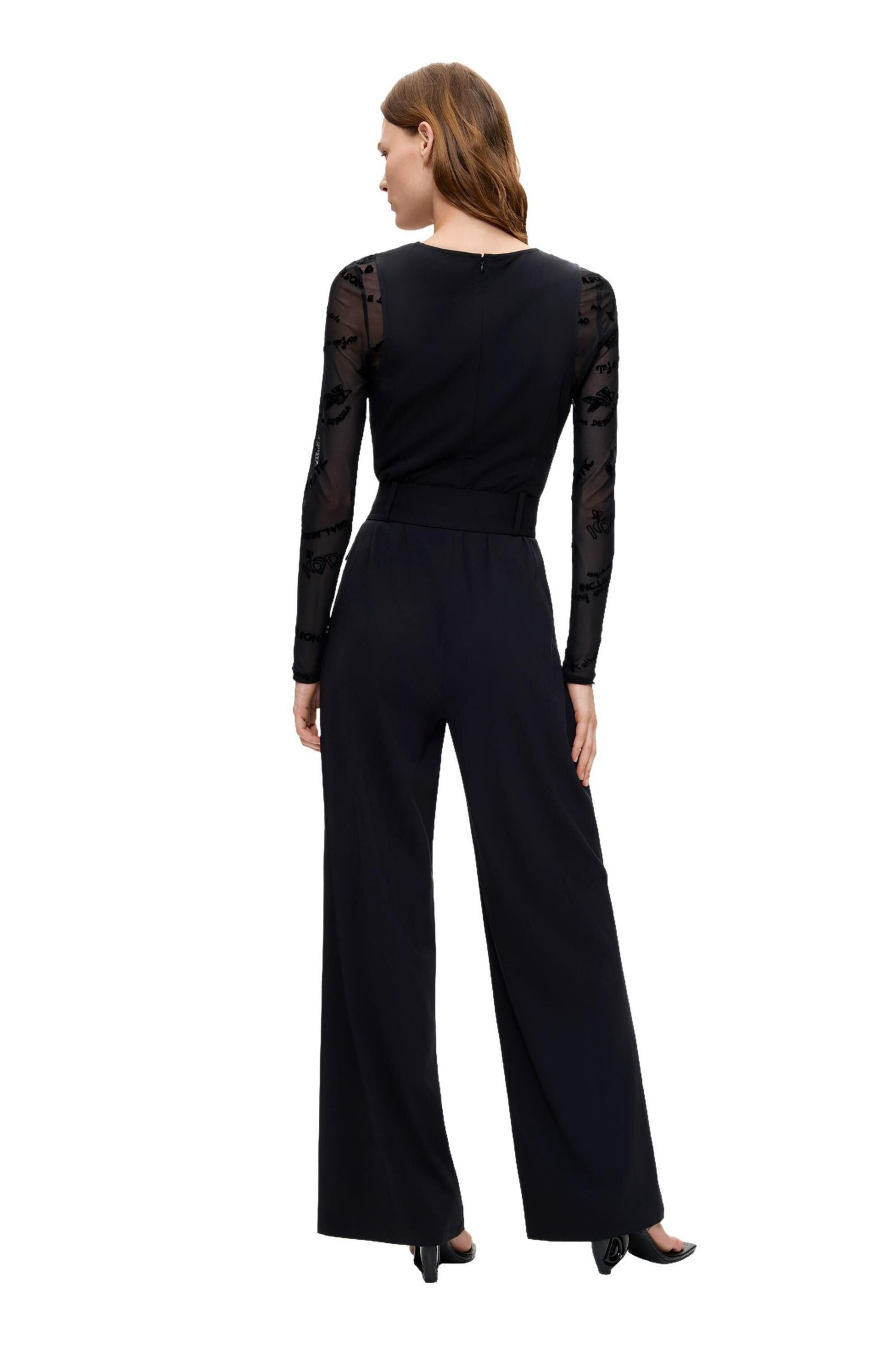 Women's 2-in-1 Long-Sleeve Jumpsuit