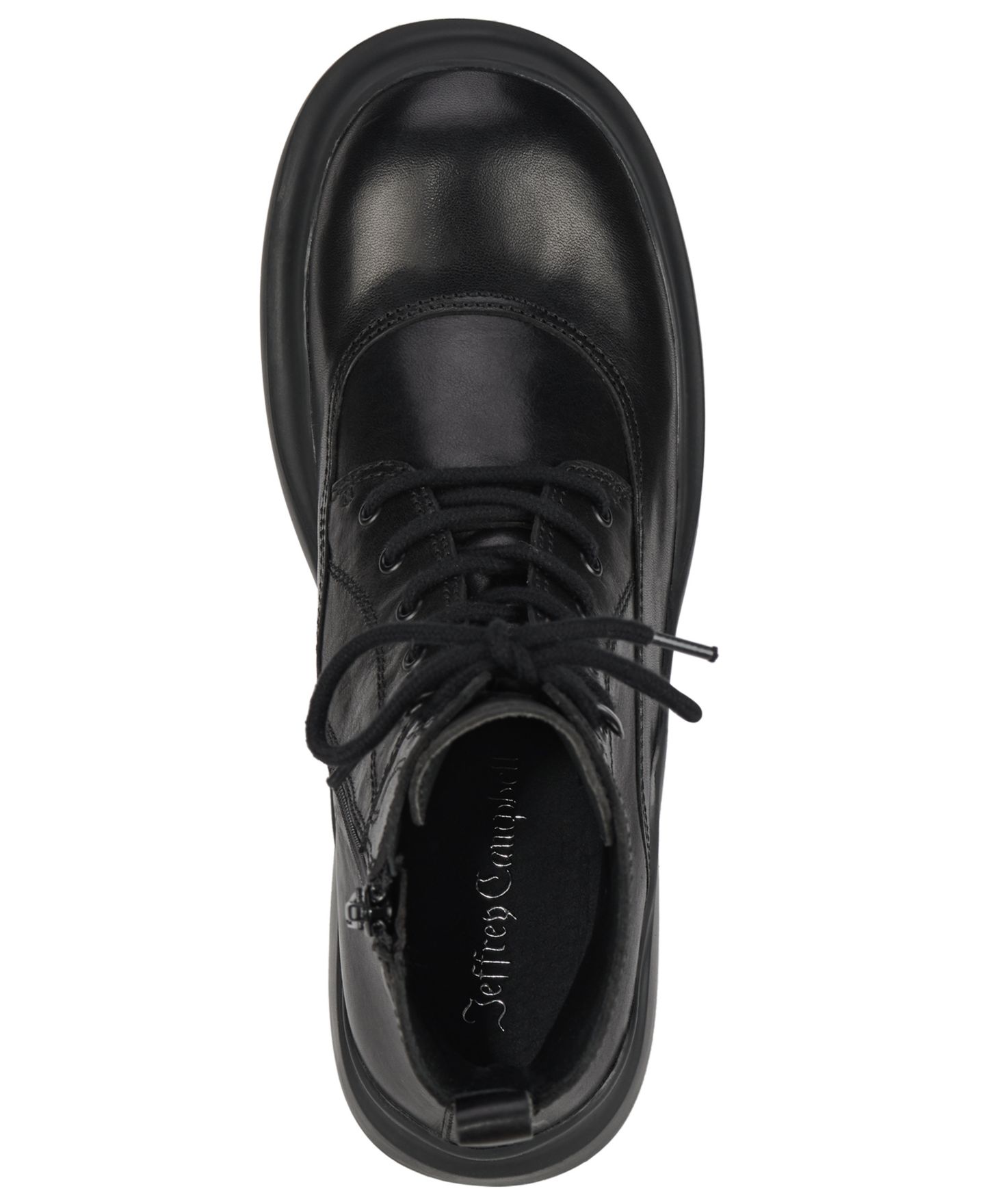 Женские ботинки Jeffrey Campbell Traipse Lace-Up Combat, цвет: Чёрный — фото 4