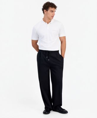 Men's Devropant Regular-Fit Drawstring Straight-Leg Trouser Pants
