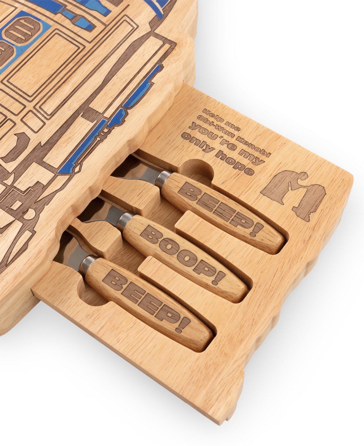 Toscana Star Wars Cheese Board Tools, Set of 4