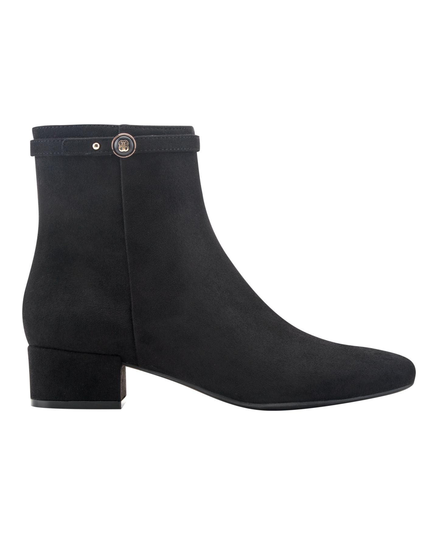 Женские ботинки Bandolino Adyn Square Toe Block Heel Dress Booties, цвет: Чёрный — фото 2