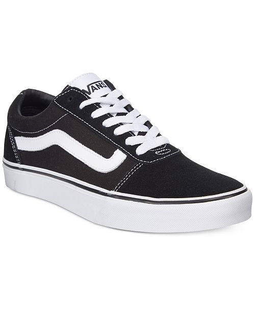 Vans Men S Ward Sneakers Reviews All Men S Shoes Men Macy S