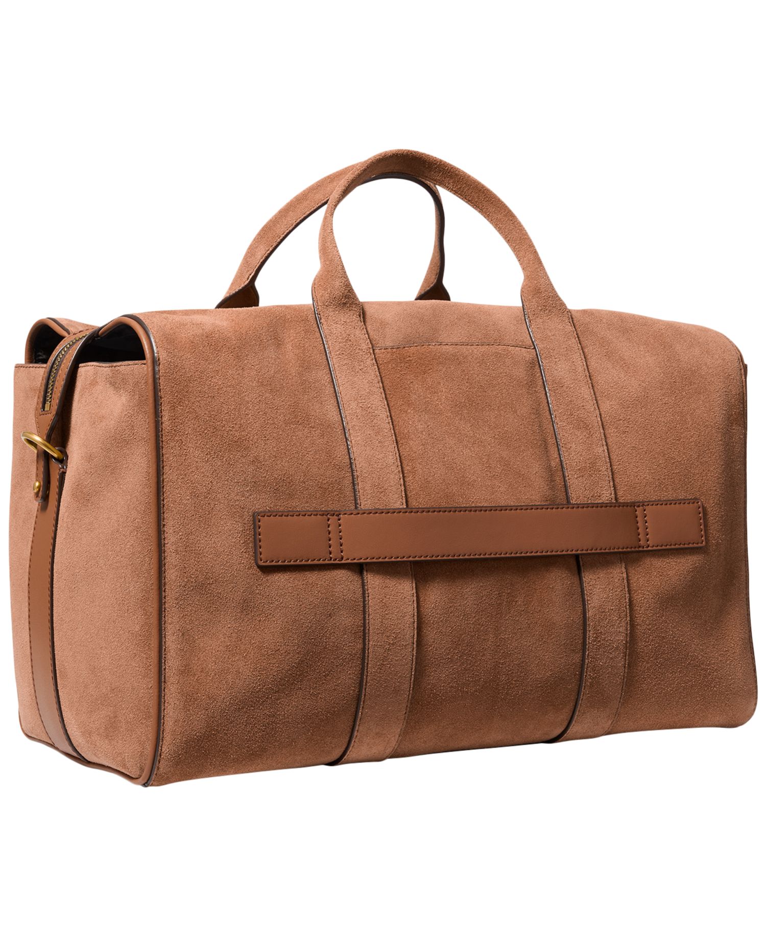 Men's Medium Suede Slouch Duffel Bag