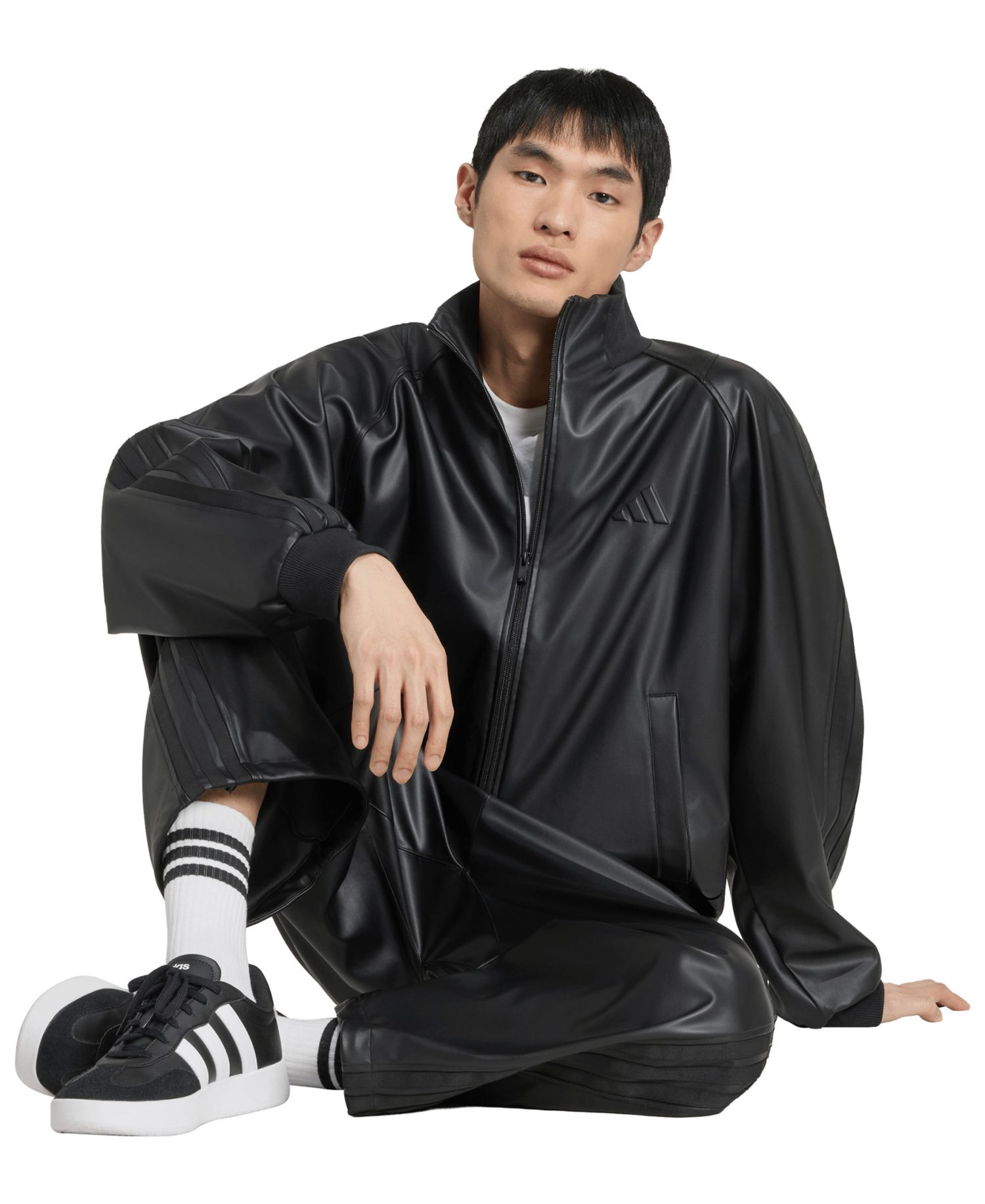Men's Stadium Faux Leather Pants