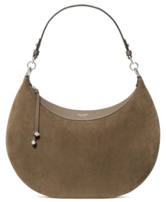 Liv Suede Large Shoulder Handbag