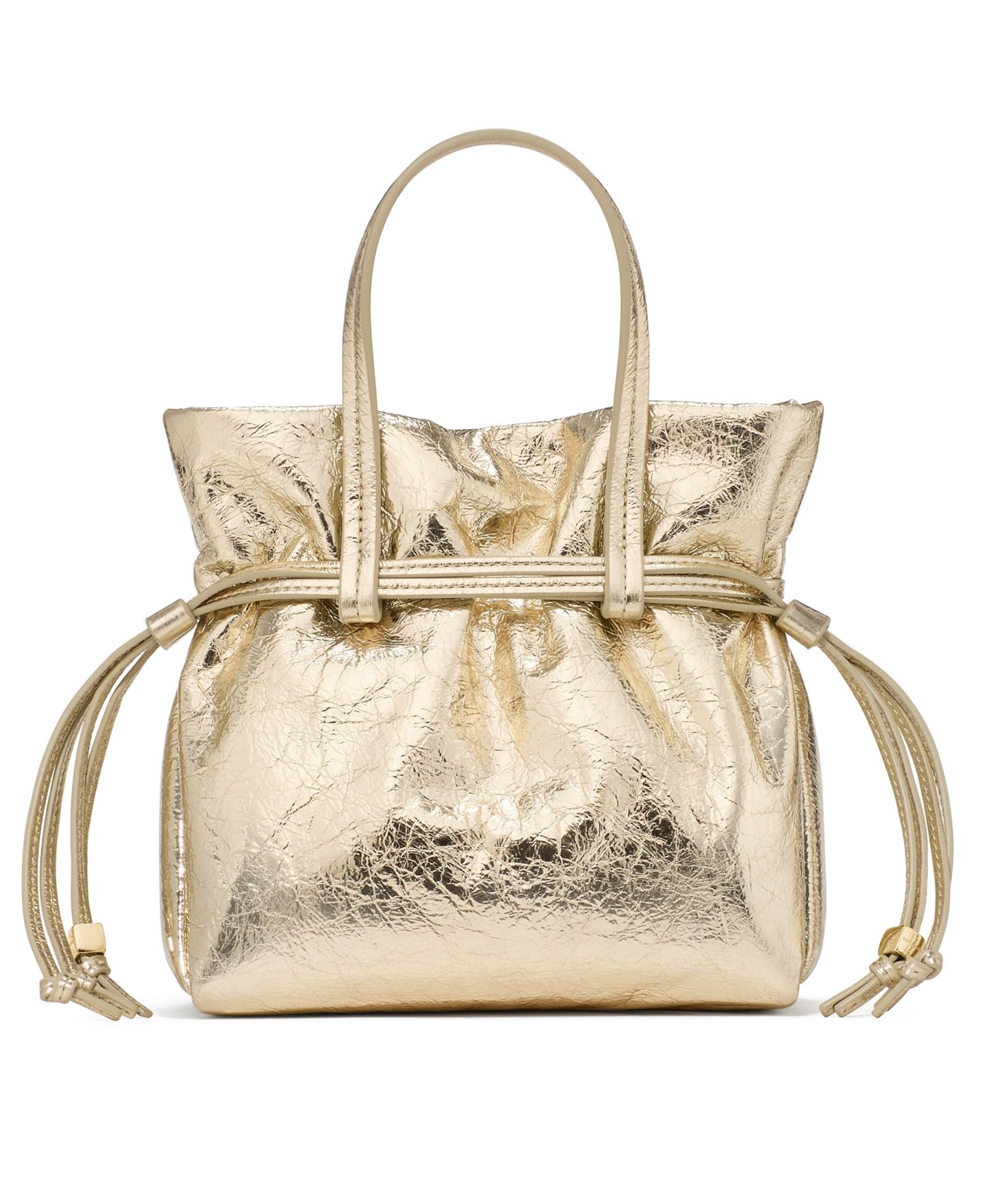 Женская сумка kate spade new york Rio Mini Metallic, цвет: Бледный золотой металлик — фото 4