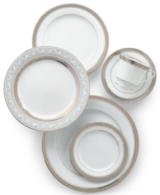 Crestwood Platinum Dinnerware Collection
