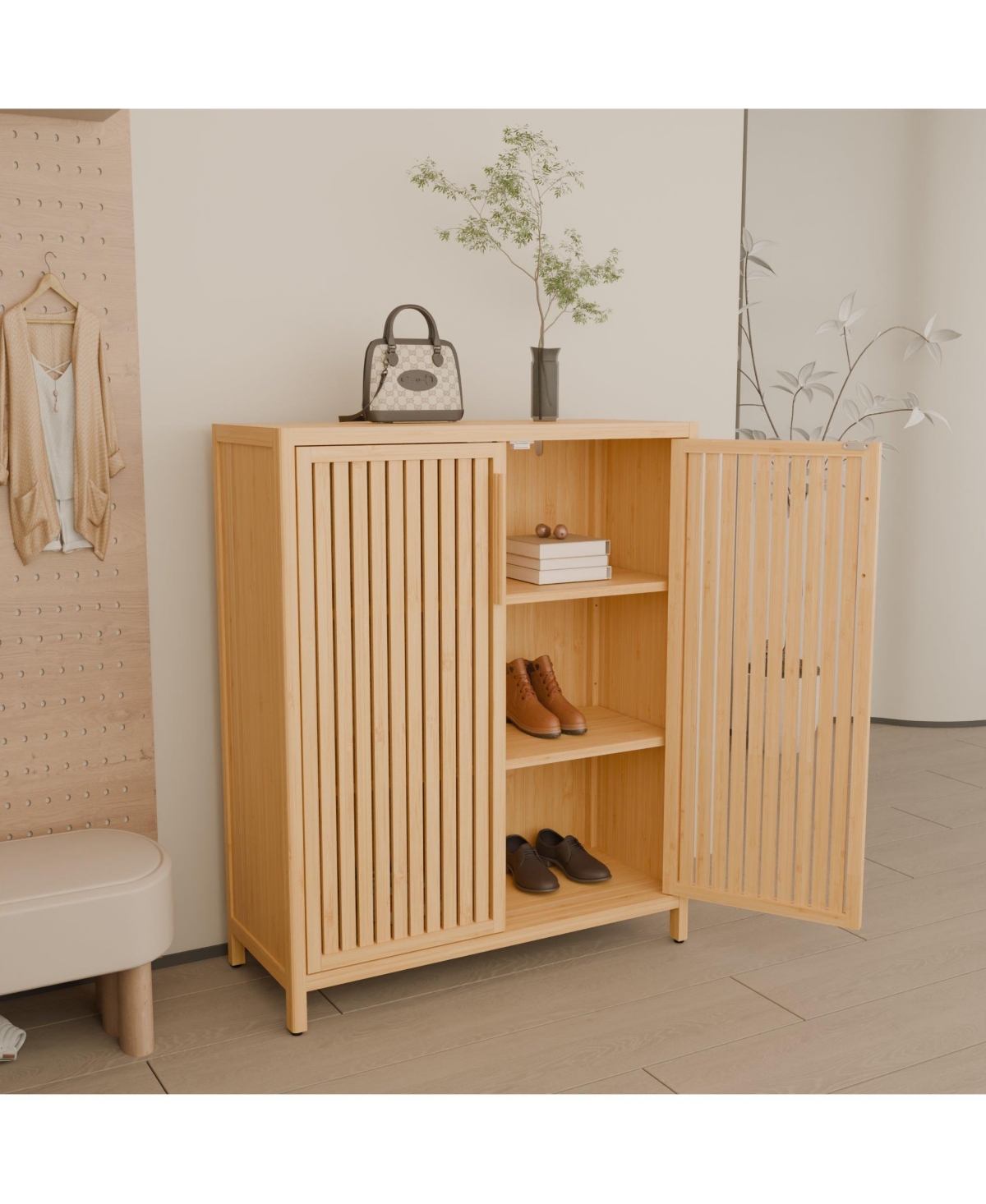 Boyel Living 42-Inch Multi-Scene Storage Cabinet Versatile Shoe and Bathroom Cabinet