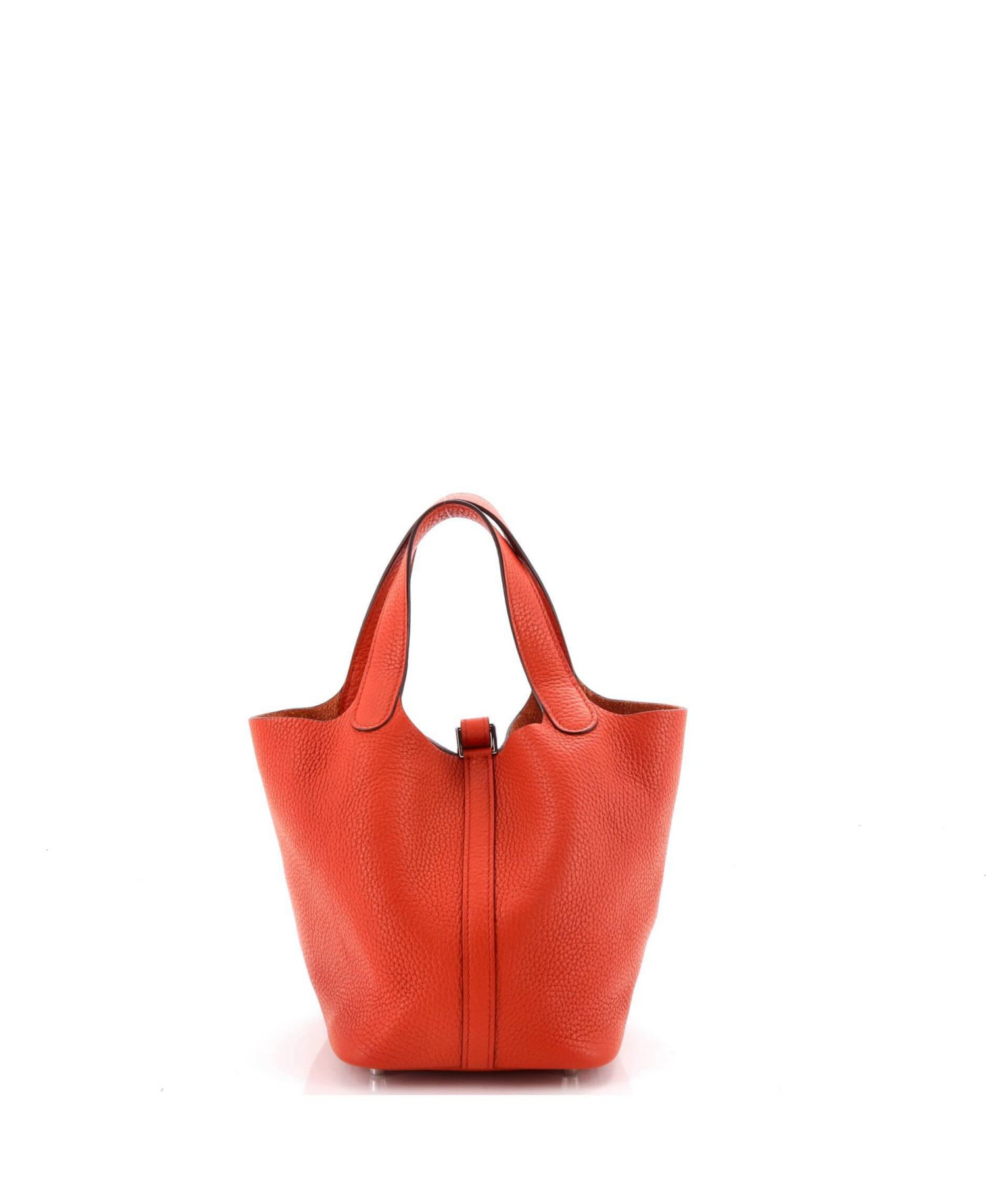 Pre-Owned Hermes PM Picotin Lock Bag Clemence