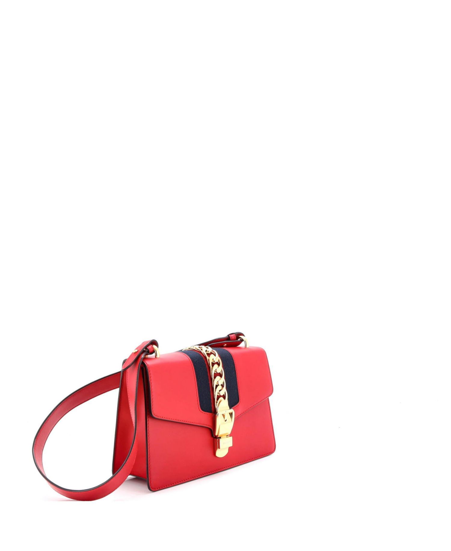 Small Sylvie Shoulder Bag Leather