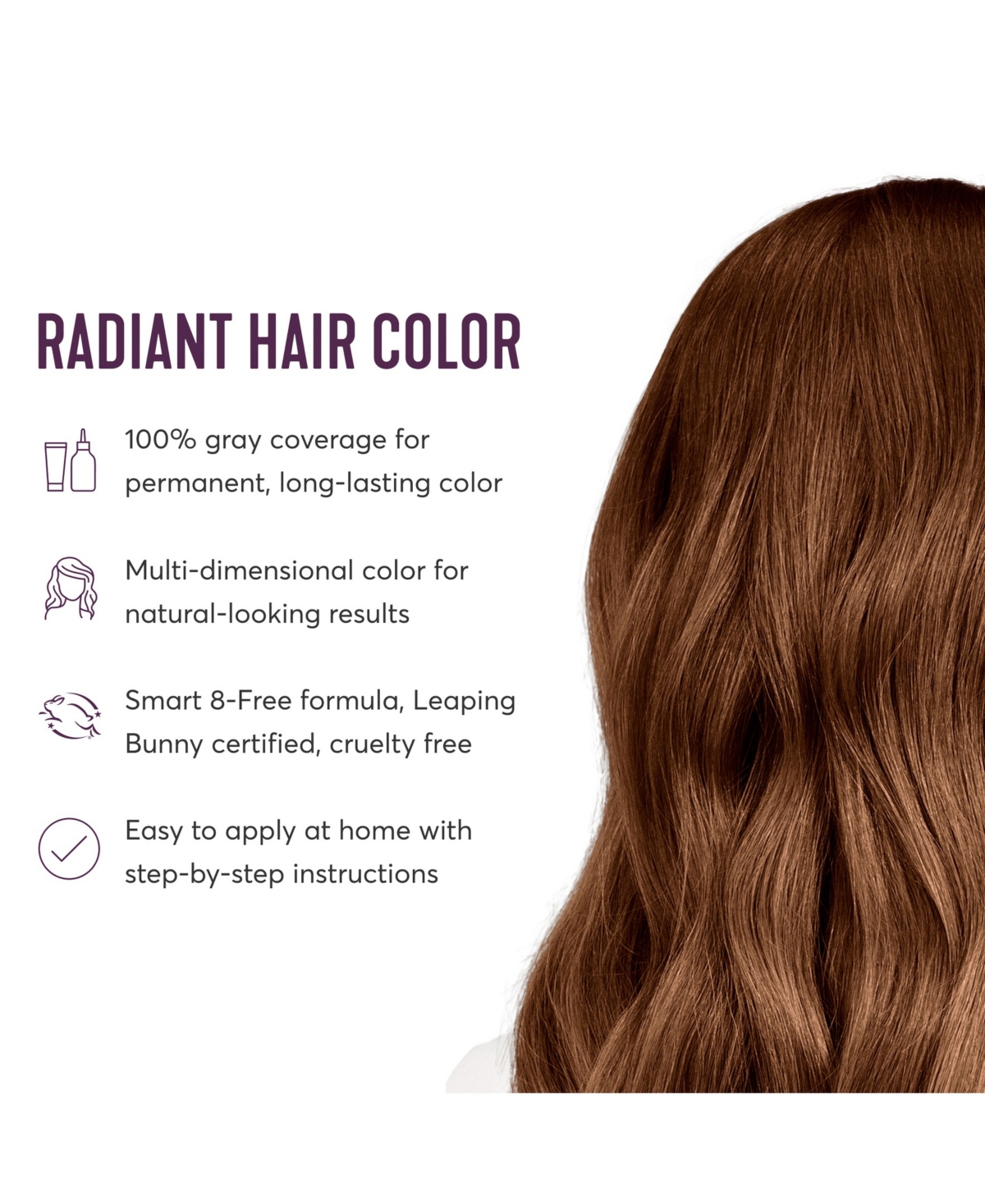 Madison Reed 8-Piece Lucca Light Golden Brown Radiant Hair Color Kit