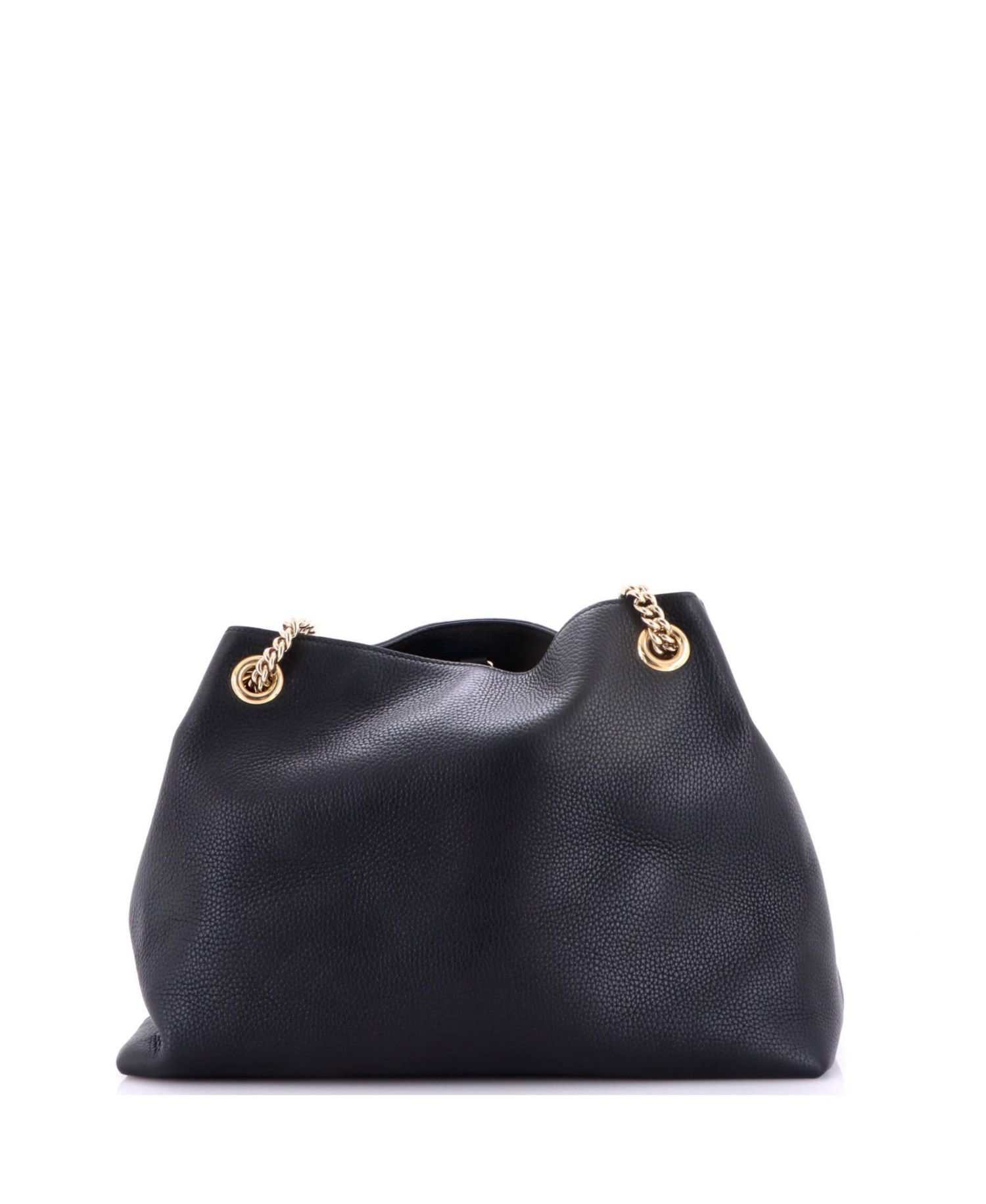 Medium Soho Chain Strap Shoulder Bag Leather