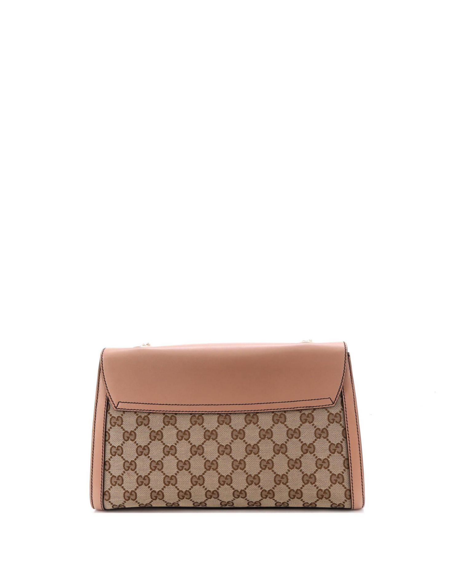 Medium Emily Chain Flap Shoulder Bag GG Canvas and Leather