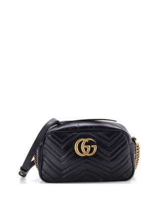 Small GG Marmont Shoulder Bag Matelasse Leather