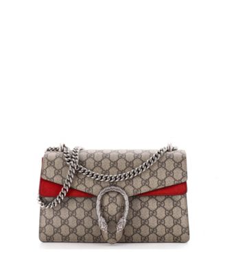 Small Dionysus Bag GG Coated Canvas