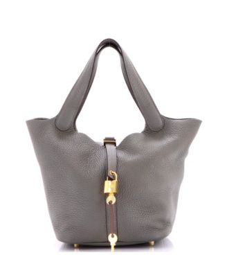 Pre-Owned Hermes MM Picotin Lock Bag Clemence