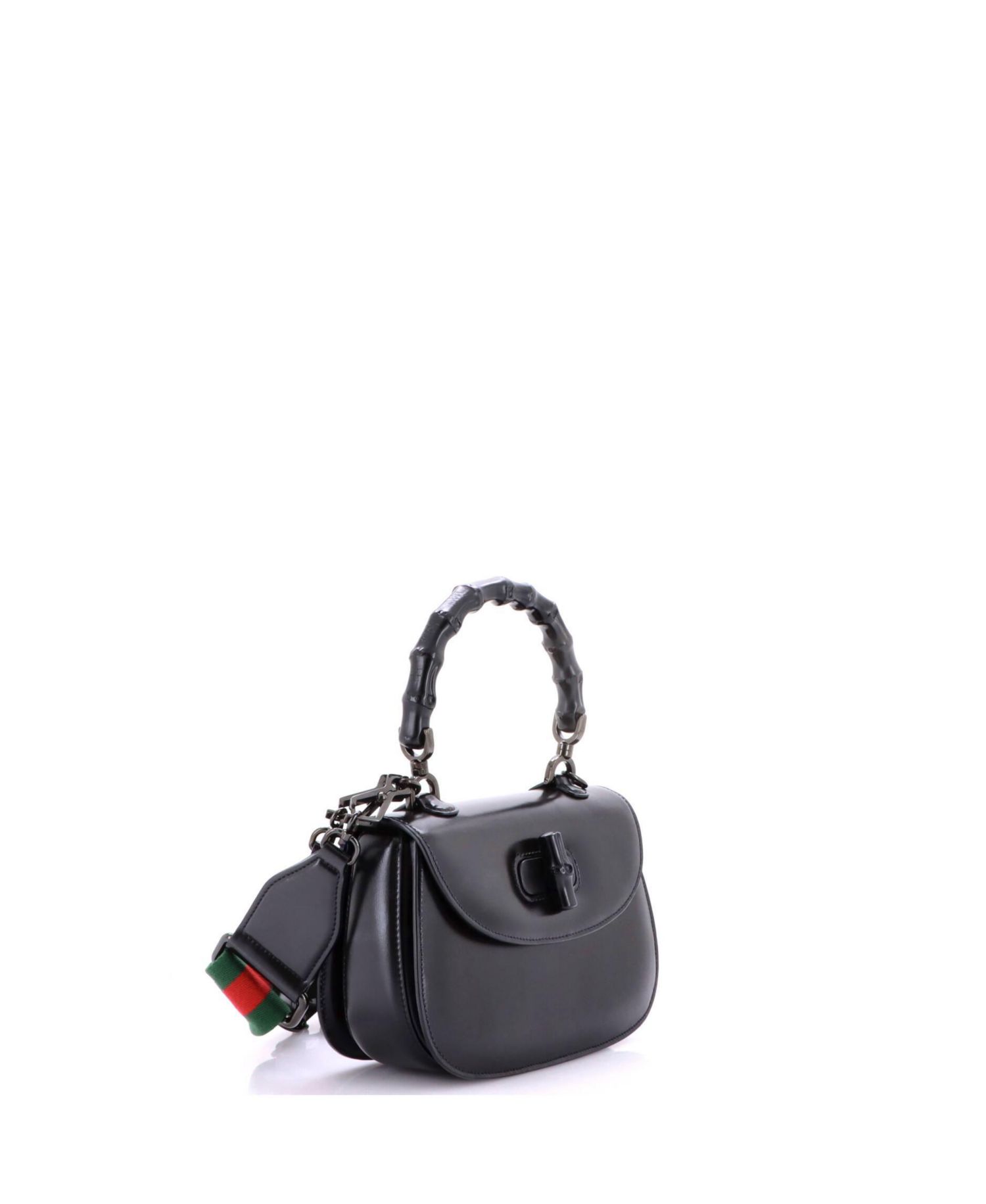 Small Bamboo 1947 Top Handle Bag Leather