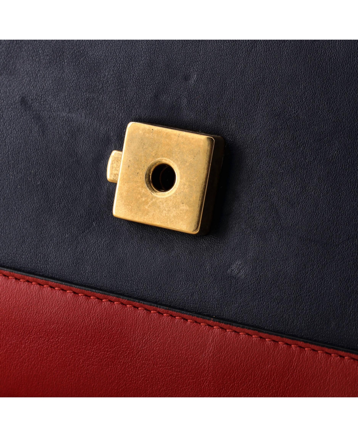 Pre-Owned Gucci Medium Dionysus Bamboo Top Handle Bag Colorblock Leather