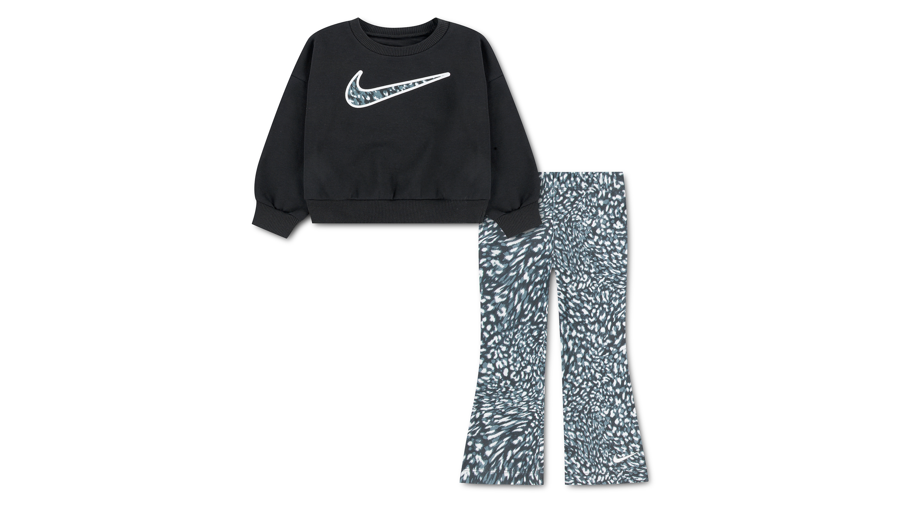 Nike Toddler Girls' 2T-4T Printed Top and Leggings, 2-Piece Set