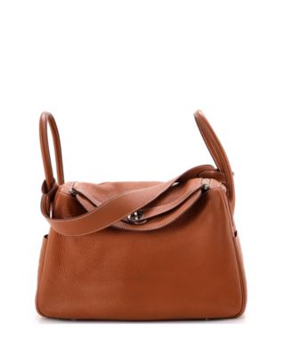 Pre-Owned Hermes 34 Lindy Bag Clemence