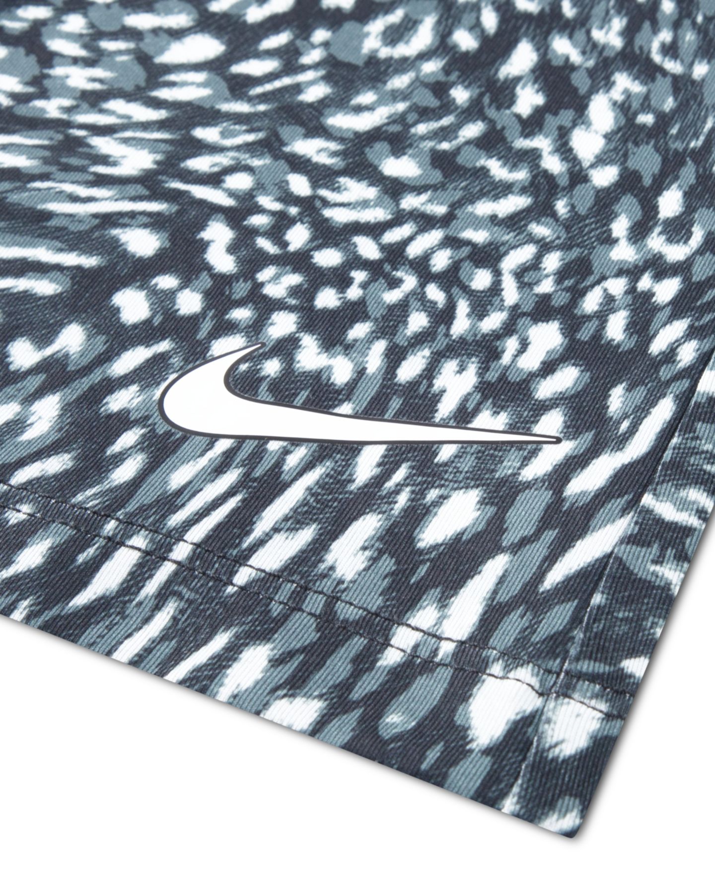 Комплект Nike Printed Top and Leggings, 2-Piece Set для девочек, цвет: Чёрный — фото 5