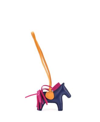 Pre-Owned Hermes PM GriGri Rodeo Bag Charm Leather