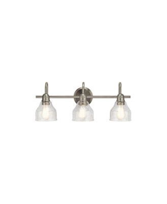 Avery 24" Wide Brushed Nickel 3-Light Bath Light