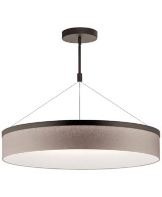 Mercel 32 1/2" Wide Olde Bronze LED Pendant Light