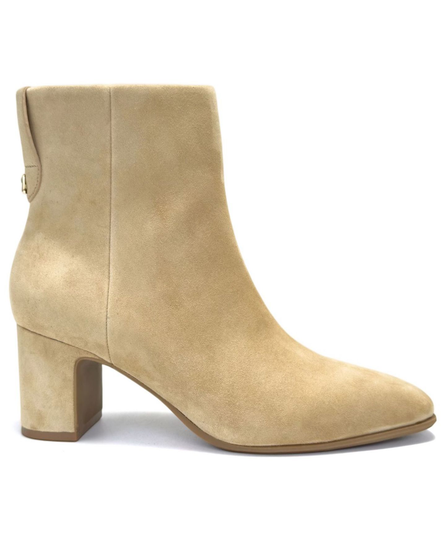 Женские ботинки Aerosoles Mari Block Heel Dress Booties, цвет: Верблюжий замшевый — фото 2