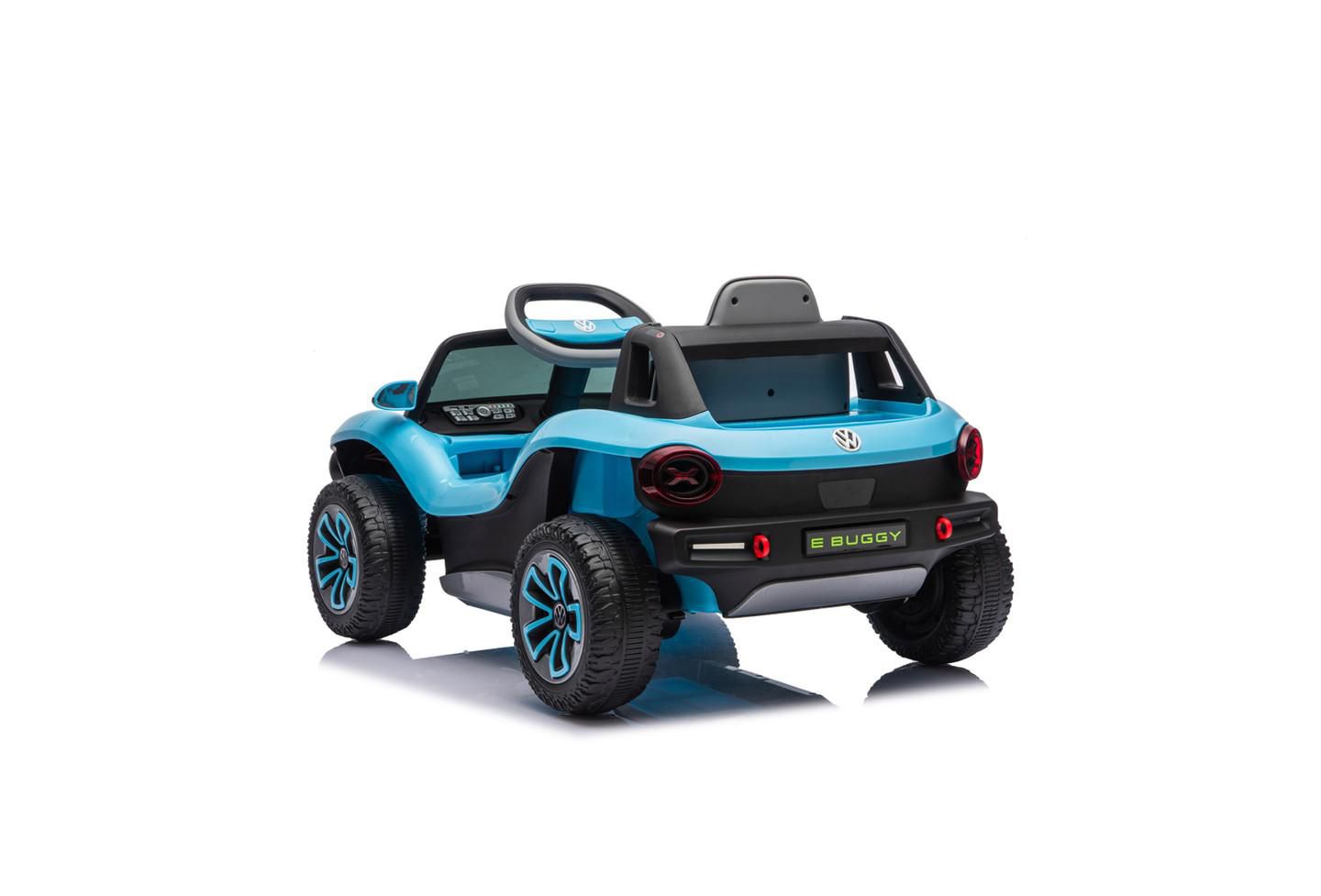 Детская игрушка YOBTOP 12V Beetle Kids Ride On Electric Car - 2.4G Parental Remote Control, Cute Curvy Body, 2WD 4-Wheel Suspension For Kids 3-5, цвет: Синий — фото 11