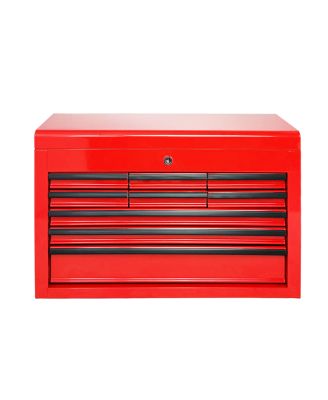   24-Inch Heavy Duty 9-Drawer Metal Tool Box and Chest with EVA Liners