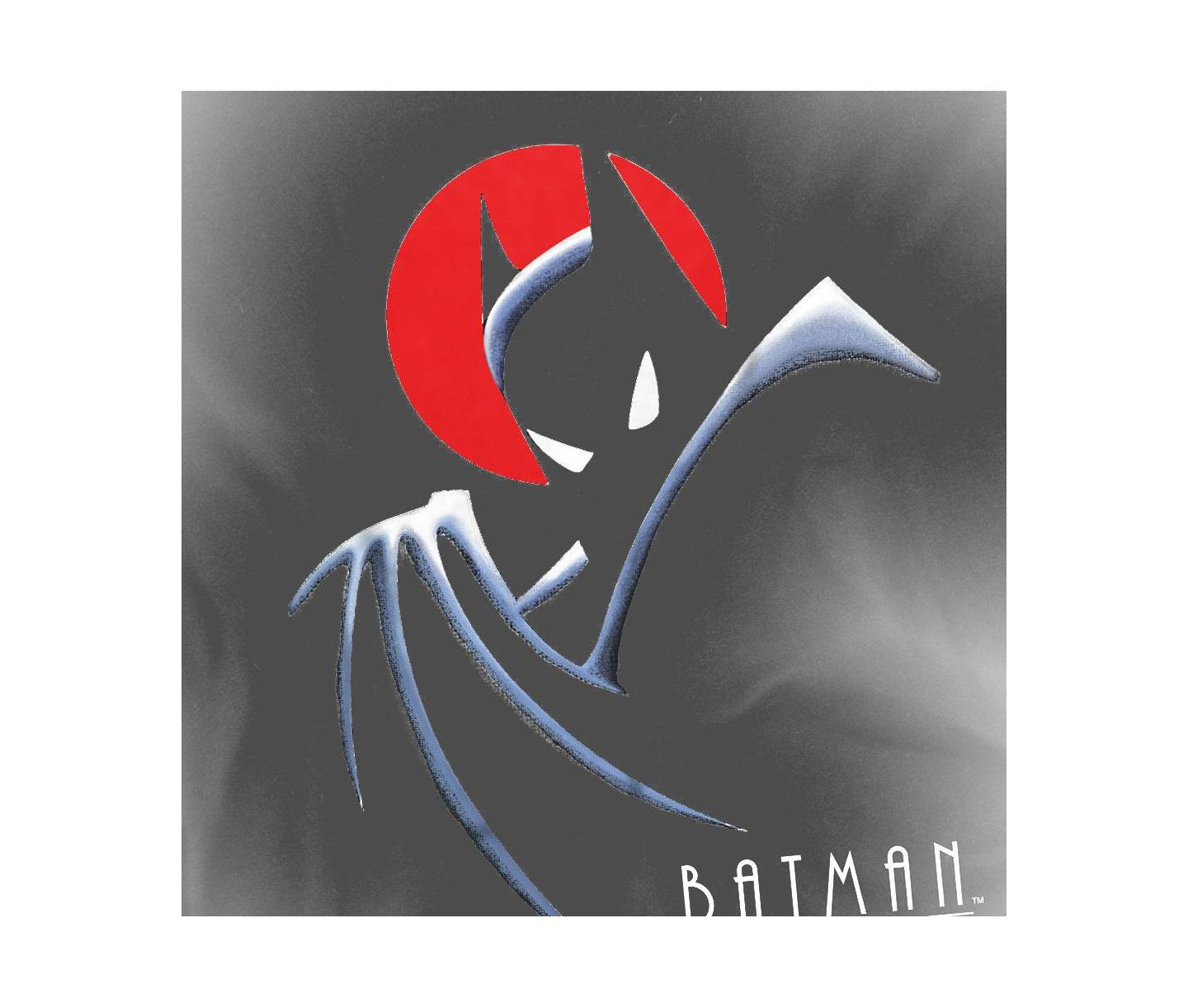 Мужская футболка Batman The Animated Series Behind The Cape, цвет: Чёрный — фото 3