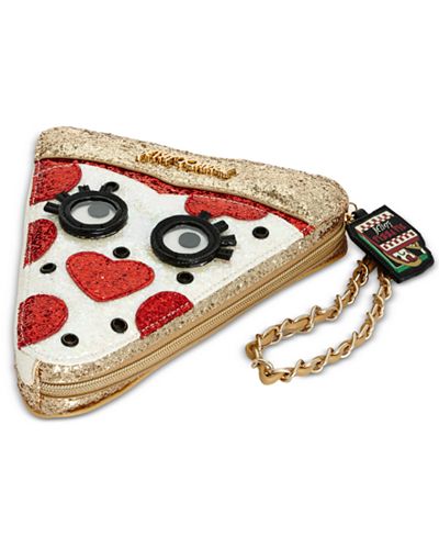 Betsey Johnson Pizza Wristlet