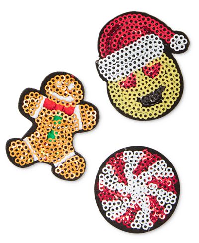 Celebrate Shop 3-Pk. Holiday Patches, Only at Macy's