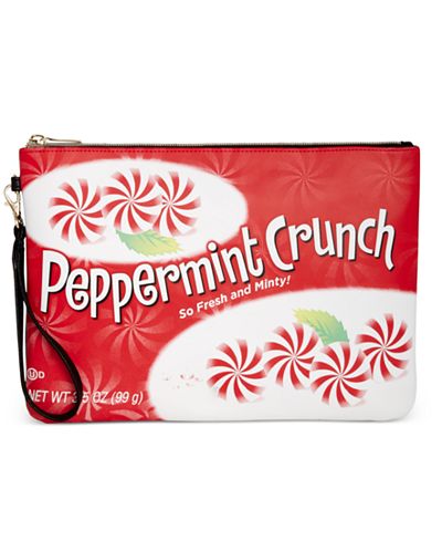 Celebrate Shop Peppermint Oversized Wristlet, Only at Macy's