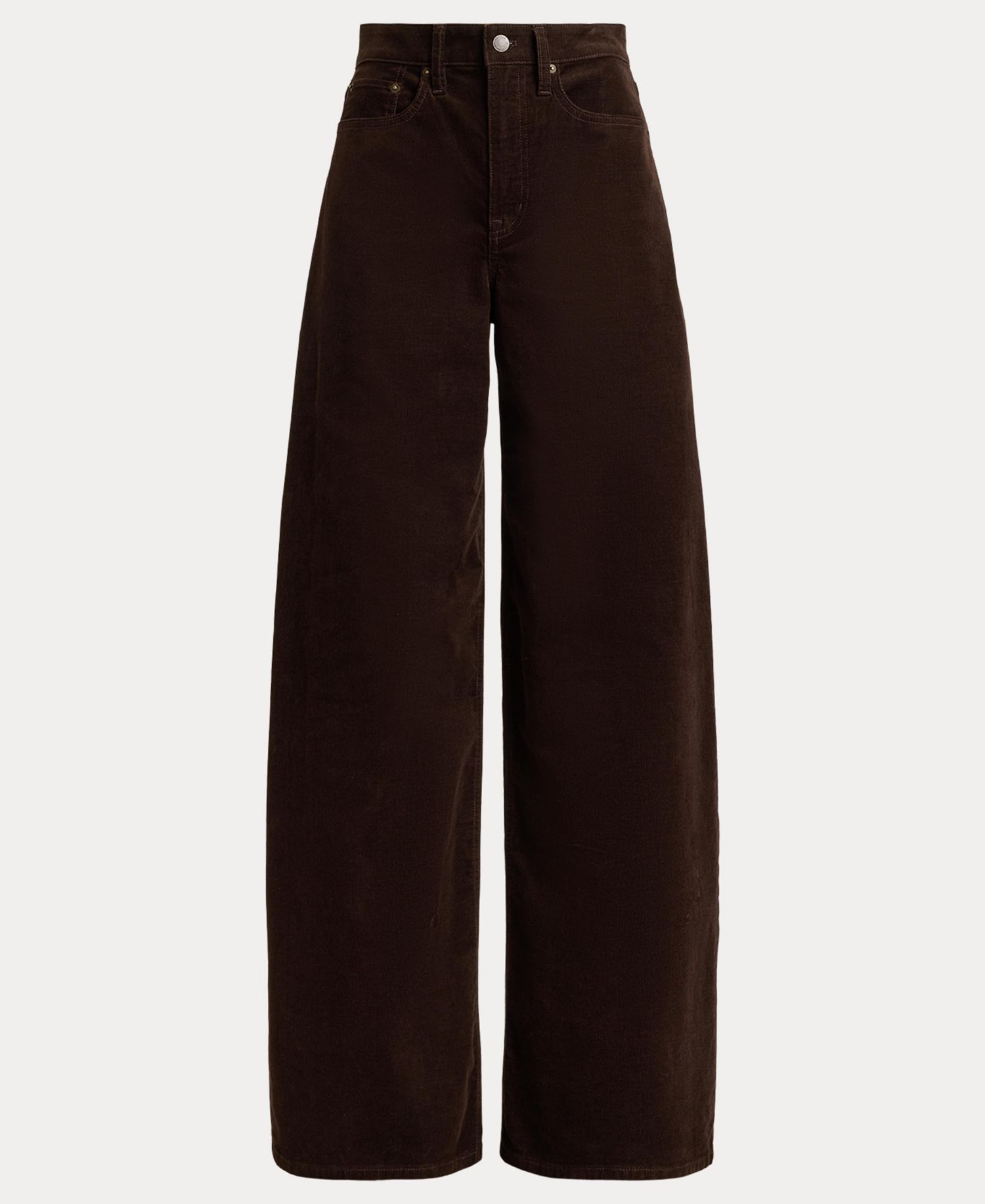 Women's Corduroy High-Rise Wide-Leg Pants