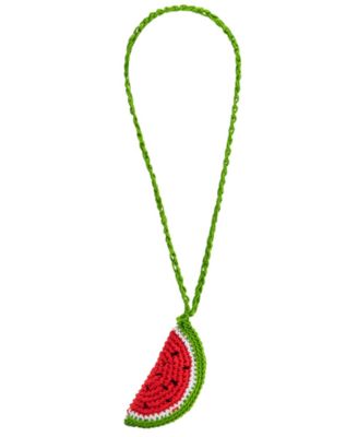 Watermelon Crochet Bag Charm
