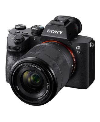 Alpha a7 III 24.2MP Full-frame Mirrorless Digital Camera with 28-70mm Lens Bundle